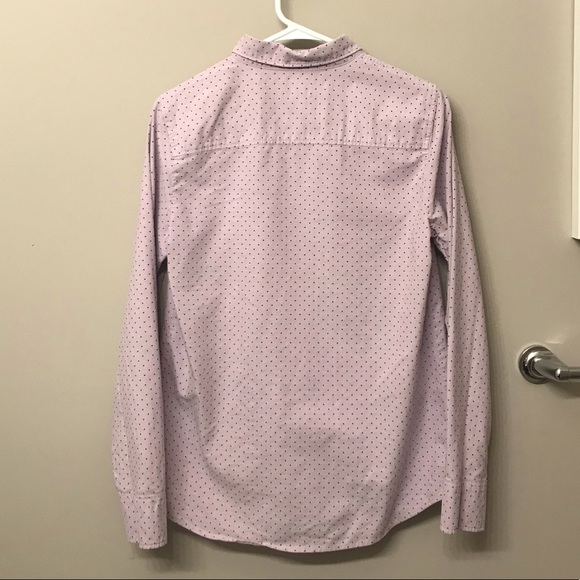 🔥J Crew 🔥Oxford Button Down Polka Dot Shirt - Picture 3 of 5